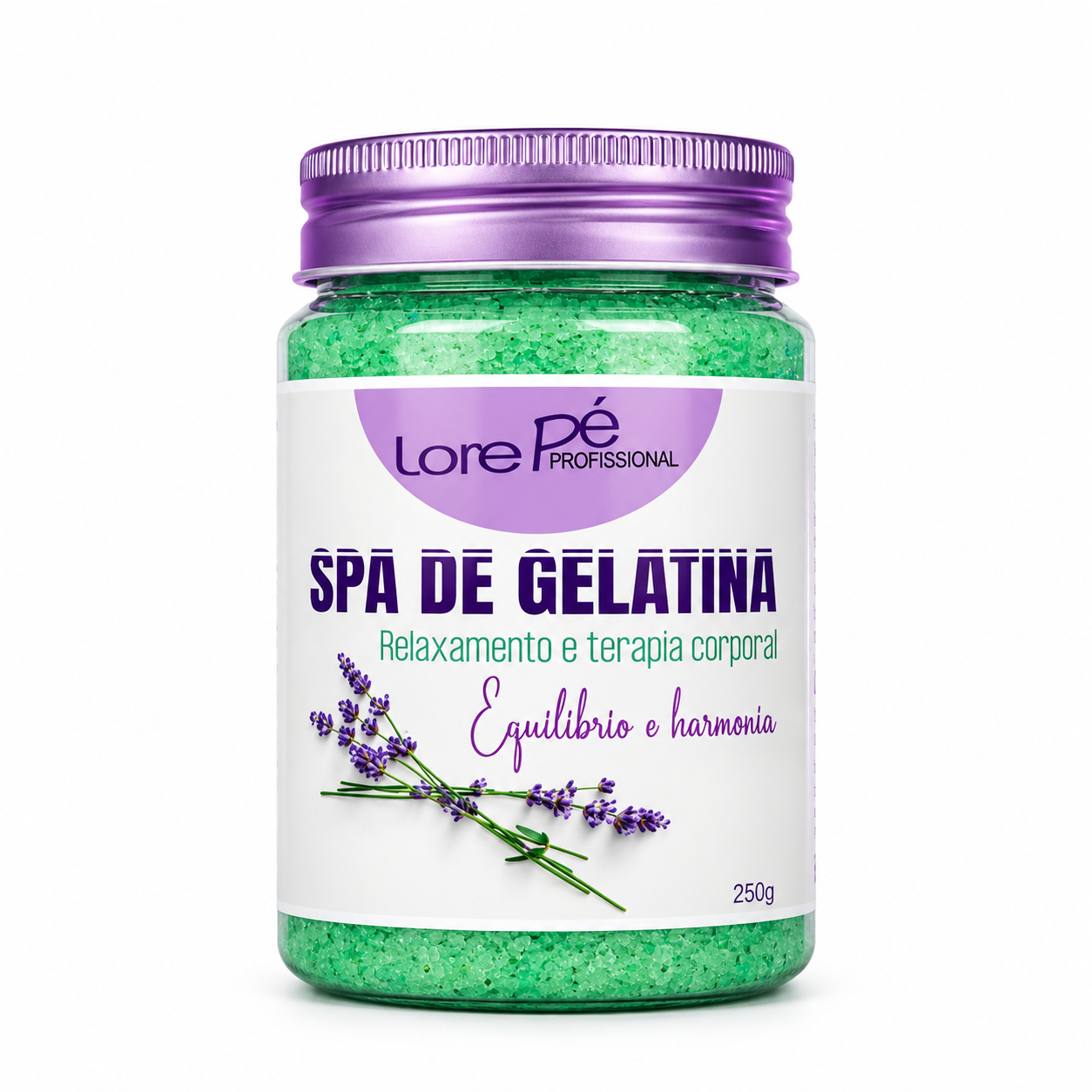 LOREPÉ SPA DE GELATINA VERDE - 250G